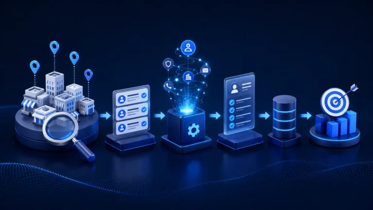Automated lead generation workflow for small businesses
